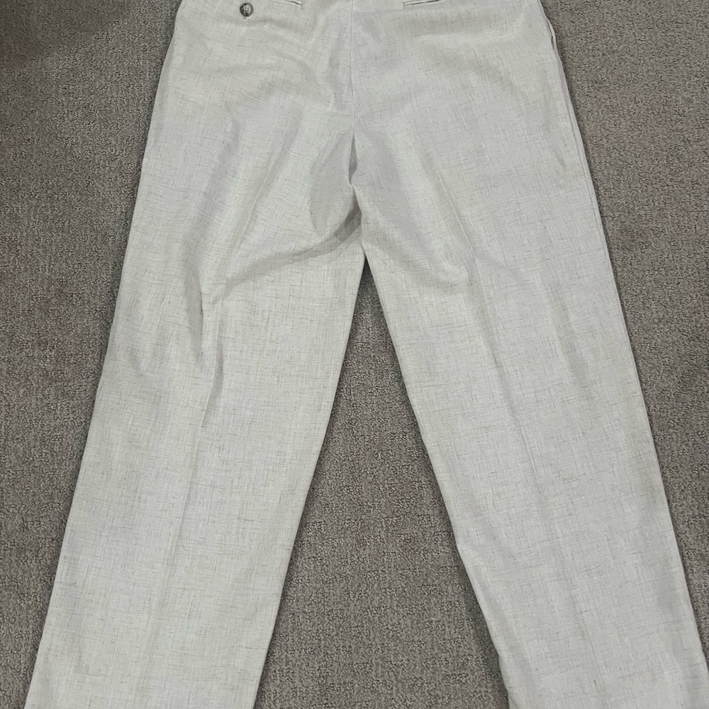 4.99Shipping! Unisex Untied Linen Pants 32x30 like new! - Picture 2 of 8